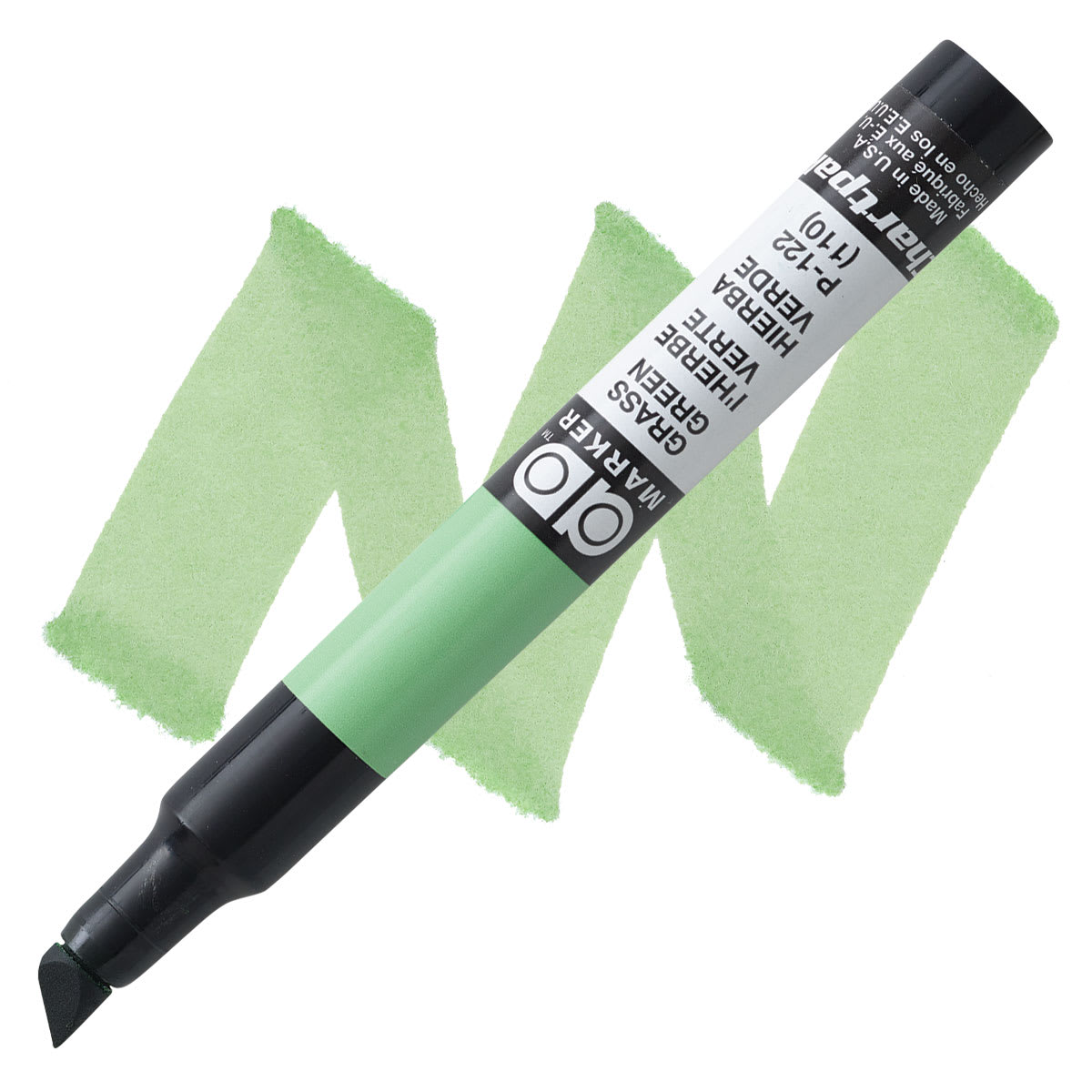 Chartpak Ad Marker - Grass Green marker and swatch