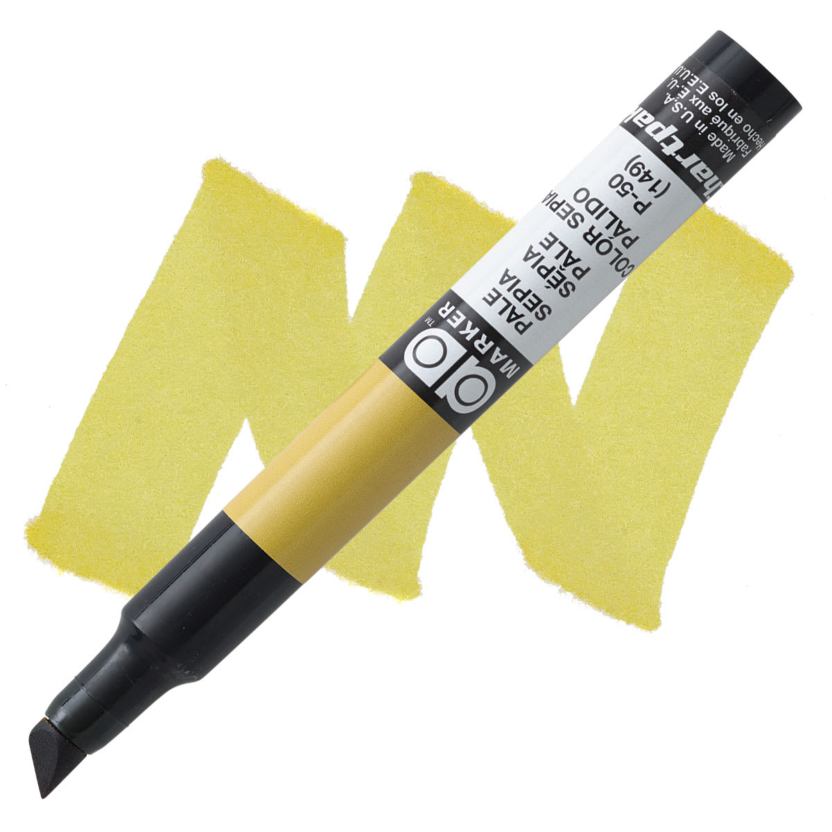 Chartpak Ad Marker - Pale Sepia marker and swatch
