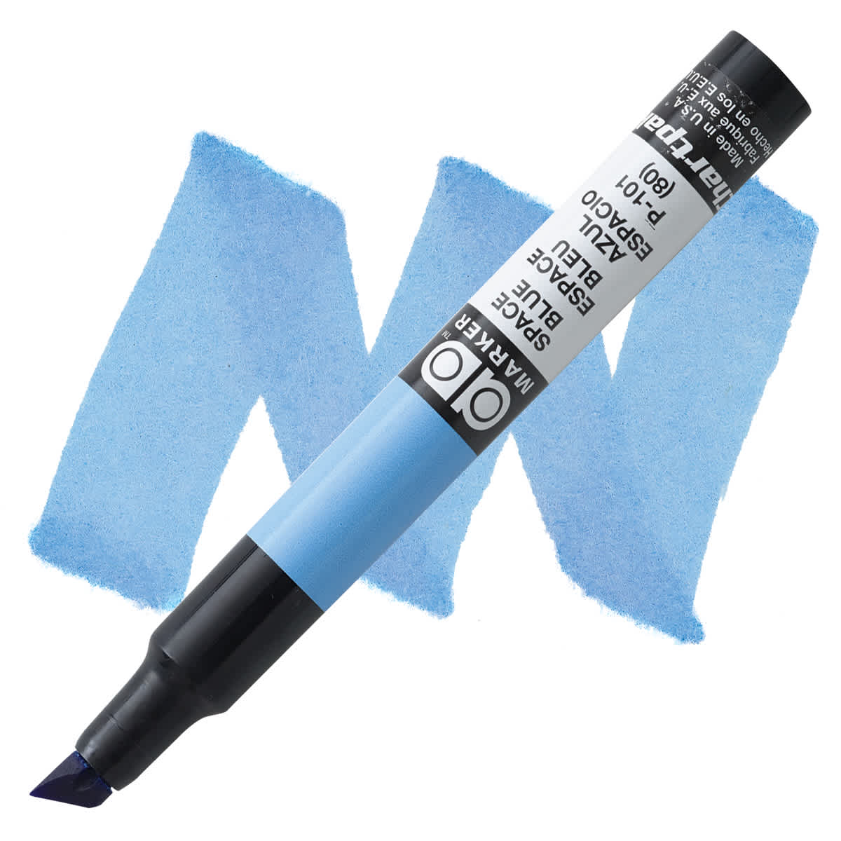 Chartpak Ad Marker - Space Blue marker and swatch