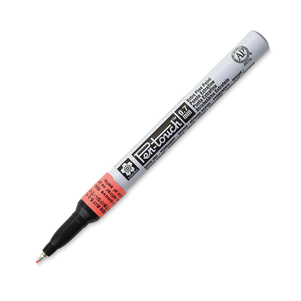 Sakura Pen-Touch Paint Marker - Extra Fine Tip, Fluorescent Red (marker with cap removed)