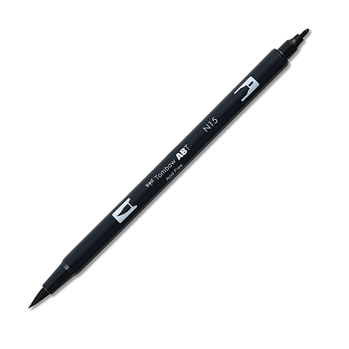 Tombow Dual Brush Pen - Black