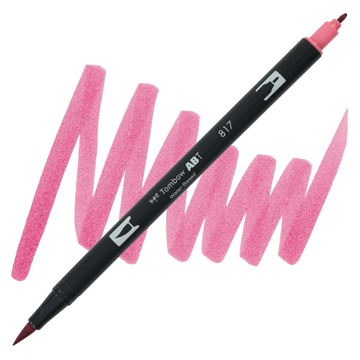Tombow Dual Brush Pen - Mauve pen and swatch