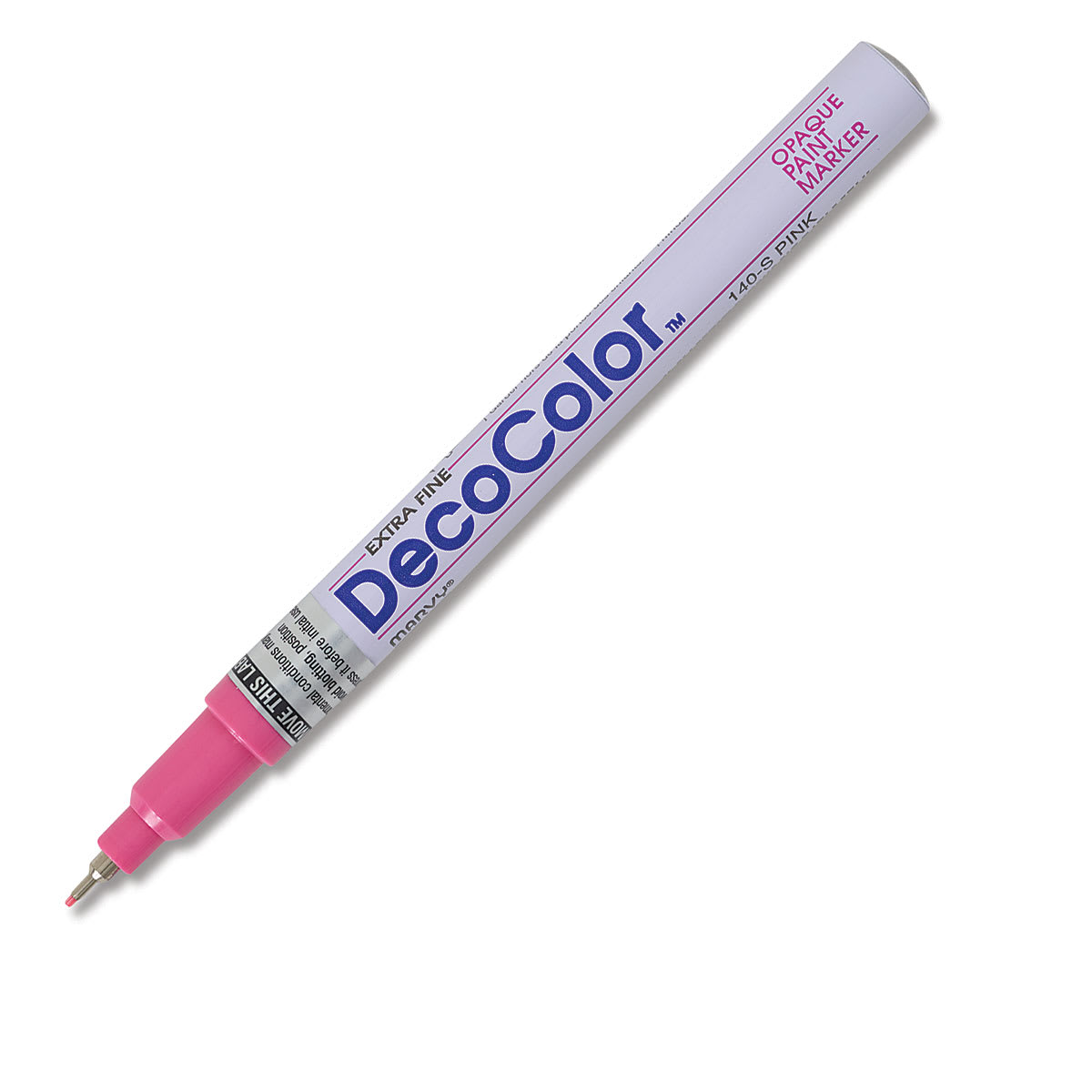Decocolor Paint Marker - Pink, Extra Fine Tip