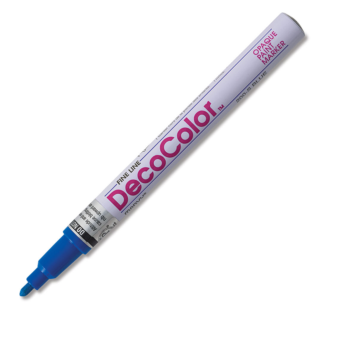 Decocolor Paint Marker - Blue, Fine Tip Decocolor Paint Marker - Blue, Fine Tip