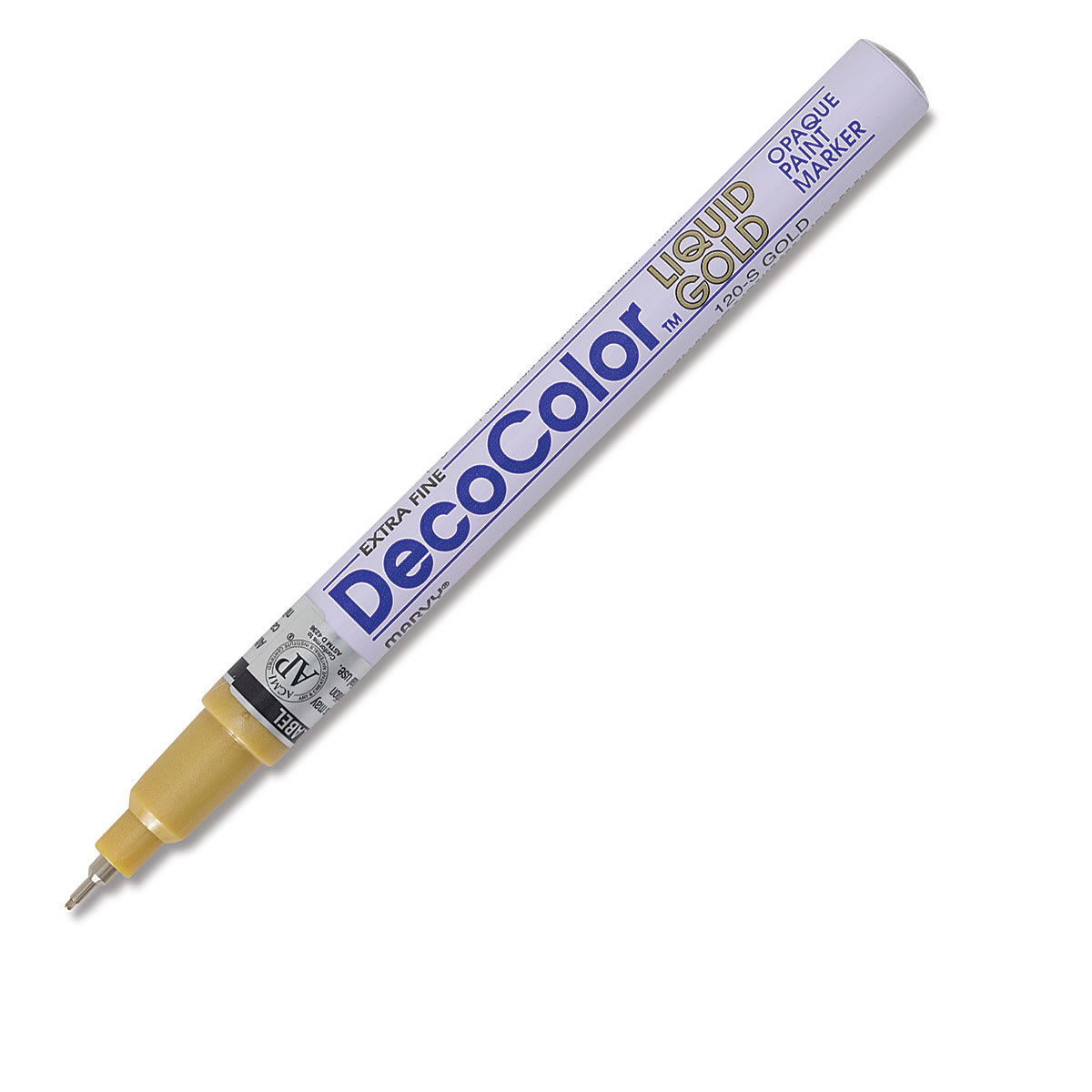 Decocolor Paint Marker - Gold, Extra Fine Tip