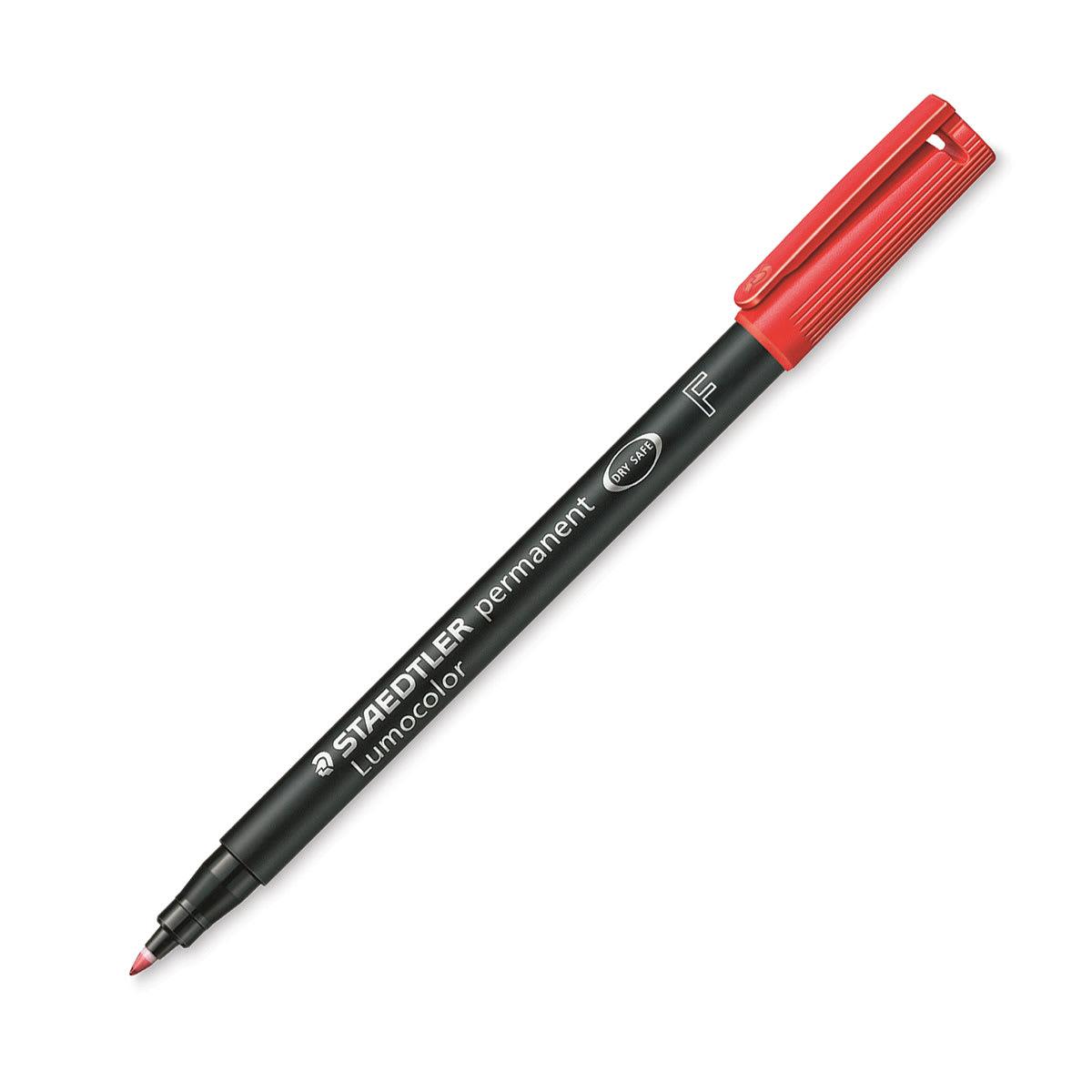 Staedtler Lumocolor Permanent Marker - Red, Fine