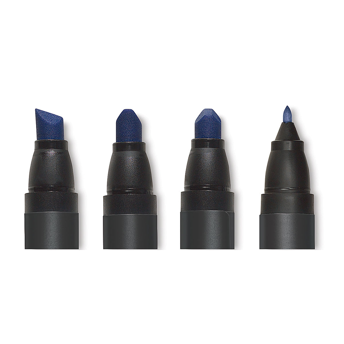 Prismacolor Premier Dual-Ended Markers, four nibs from chisel to fine width. Prismacolor Premier Dual-Ended Markers, four nibs from chisel to fine width.