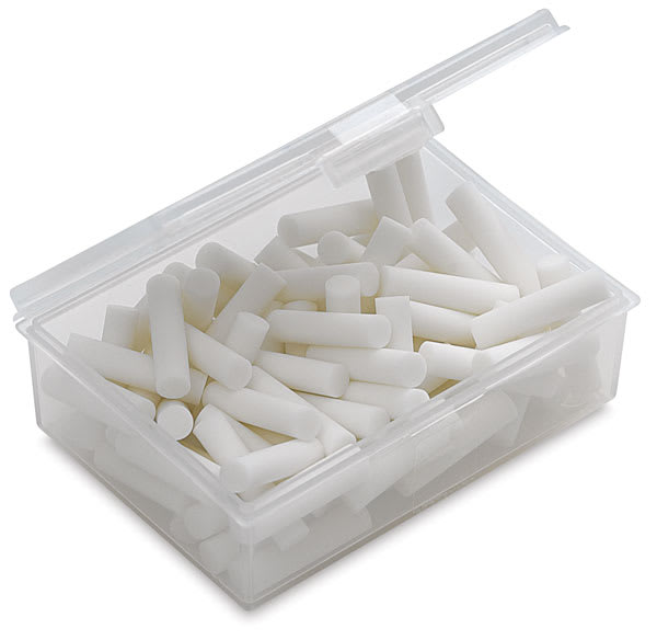 Eraser Refills for Pencils, Box of 60 Open Package with eraser refills Eraser Refills for Pencils, Box of 60 Open Package with eraser refills
