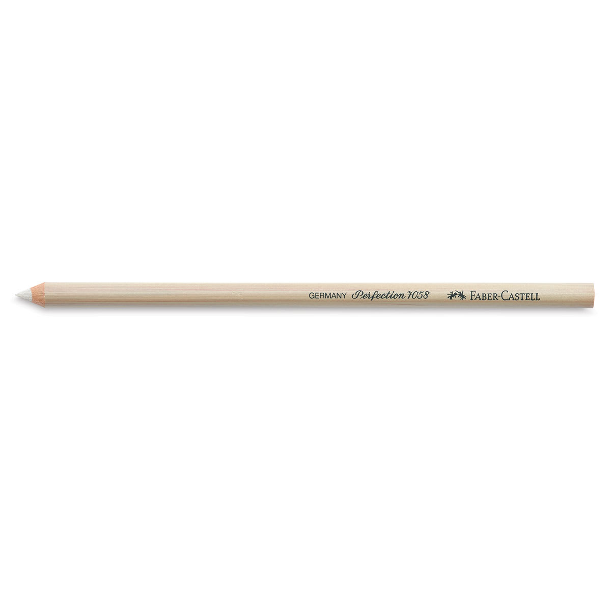 Faber-Castell Perfection Eraser Pencil - Single Pencil, #7058 White Eraser Faber-Castell Perfection Eraser Pencil - Single Pencil, #7058 White Eraser