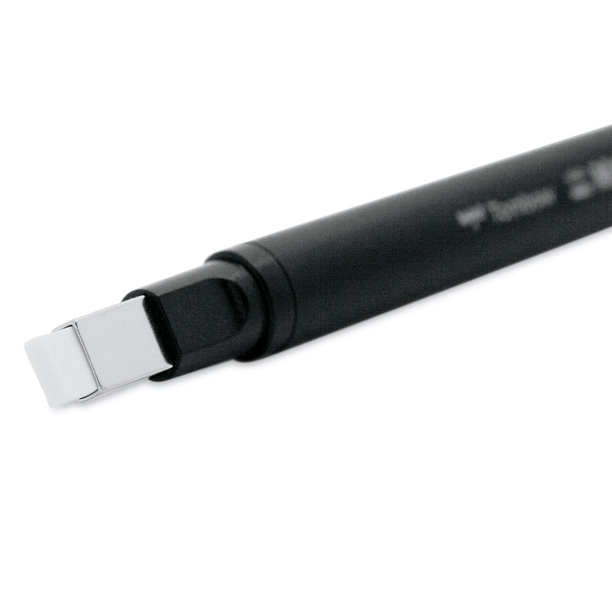 Tombow Mono Zero Refillable Eraser - Eraser and Refill Pack, Rectangular (close-up of eraser)