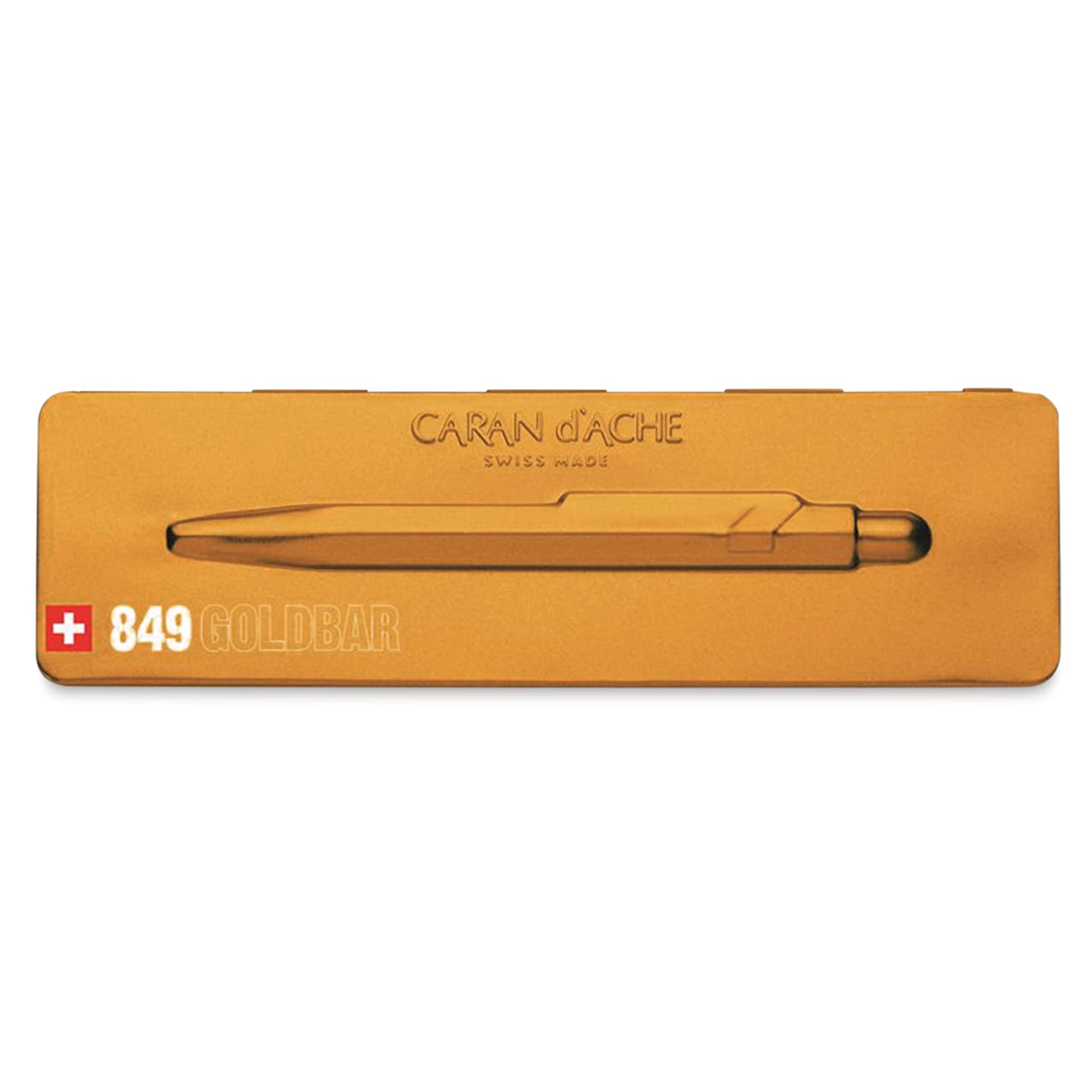 Caran d'Ache 849 Premium Ballpoint Pen - Goldbar