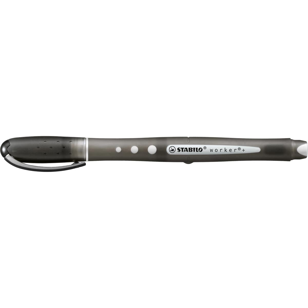 worker colorful Rollerball Pen Black