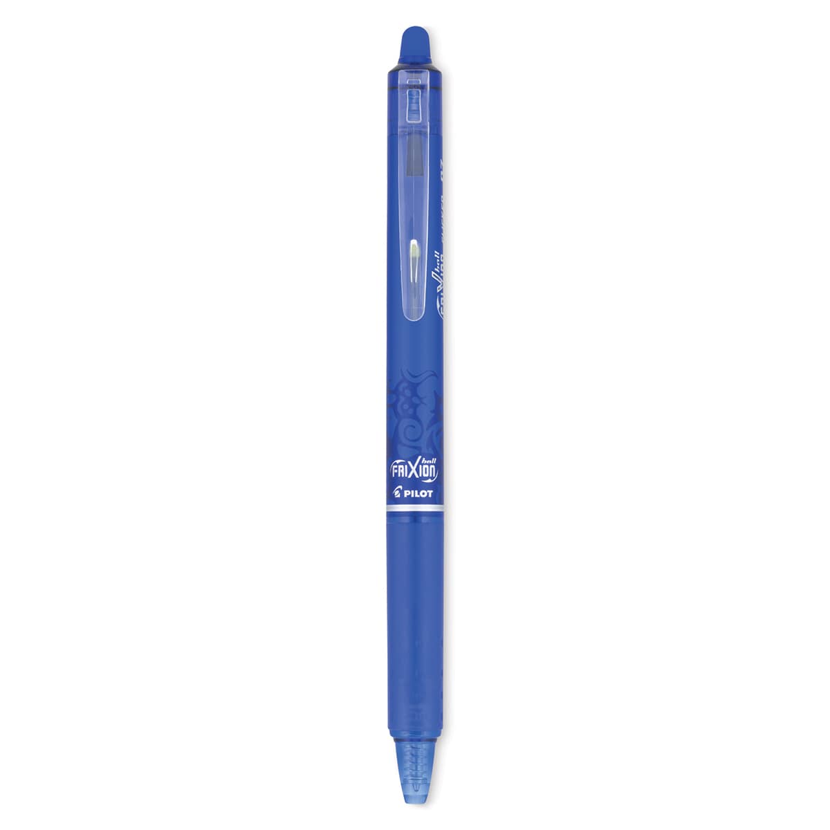 Pilot Frixion Clicker Erasable Gel Pen - Retractable, Blue, Fine