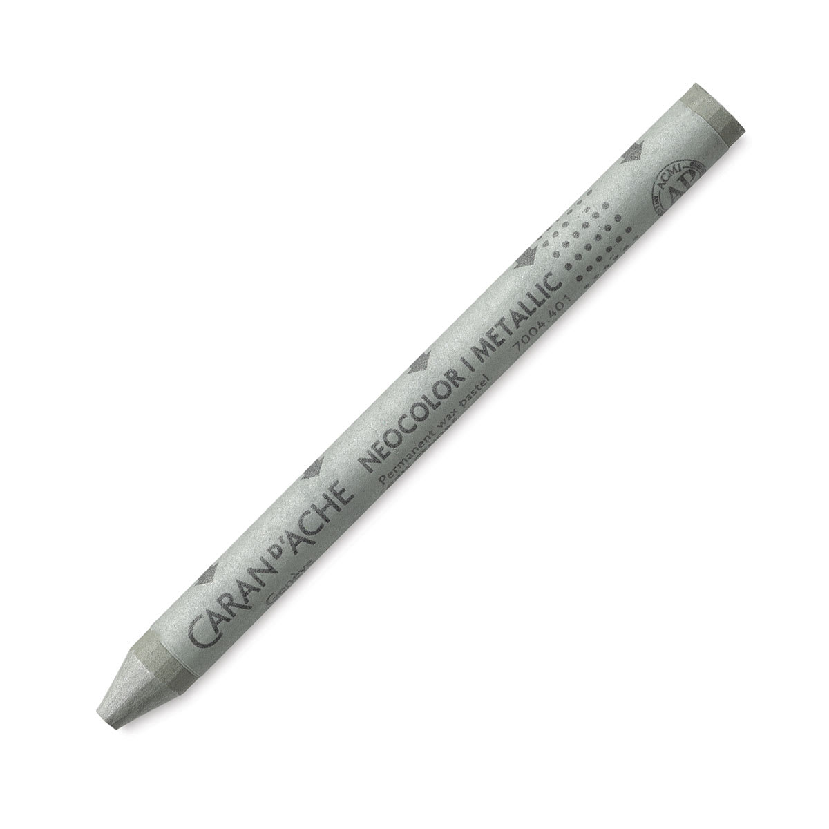 Caran d'Ache Neocolor I Wax Pastel - Ash Grey, Metallic
