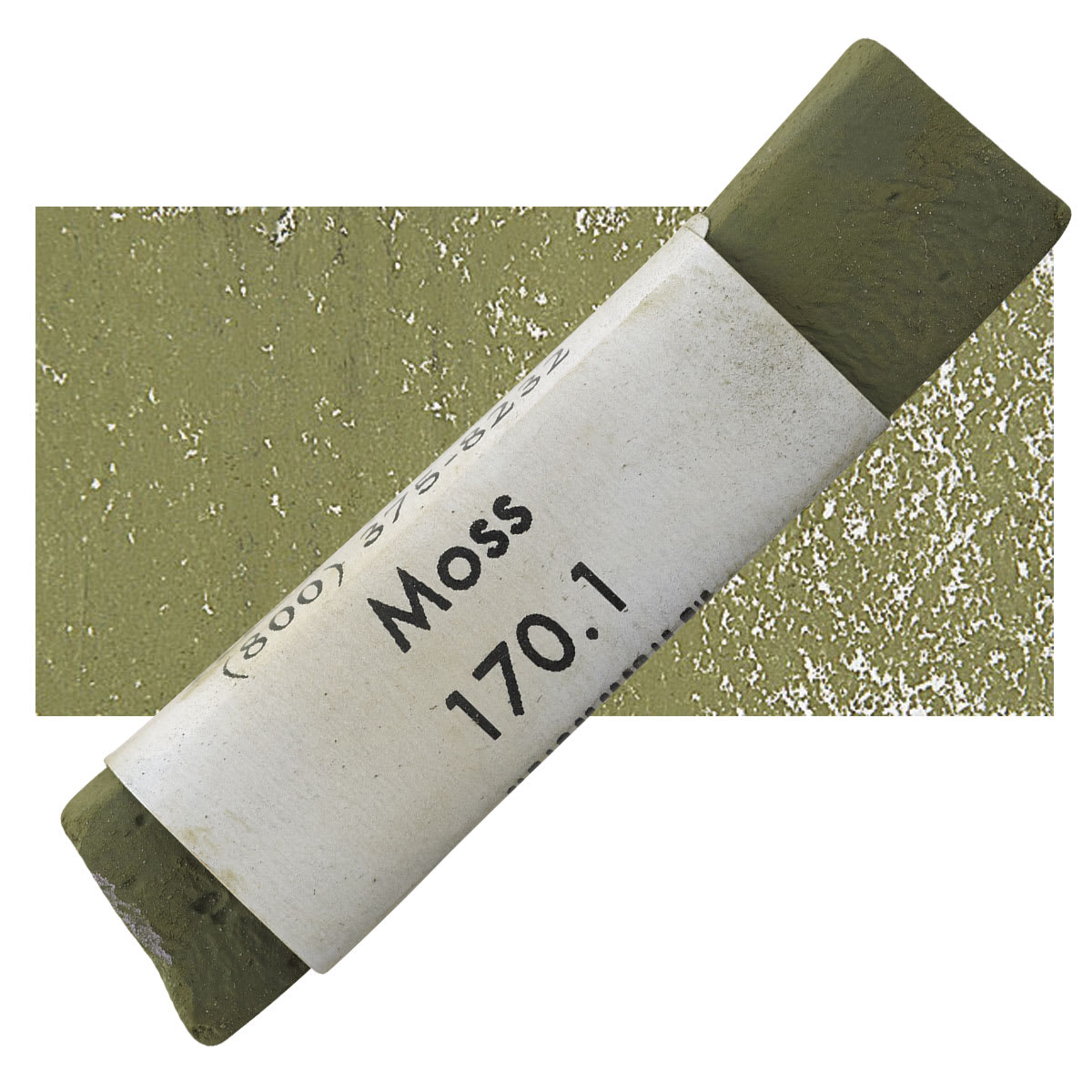 Great American Handmade Pastel - Moss 1, 170.1 pastel and swatch