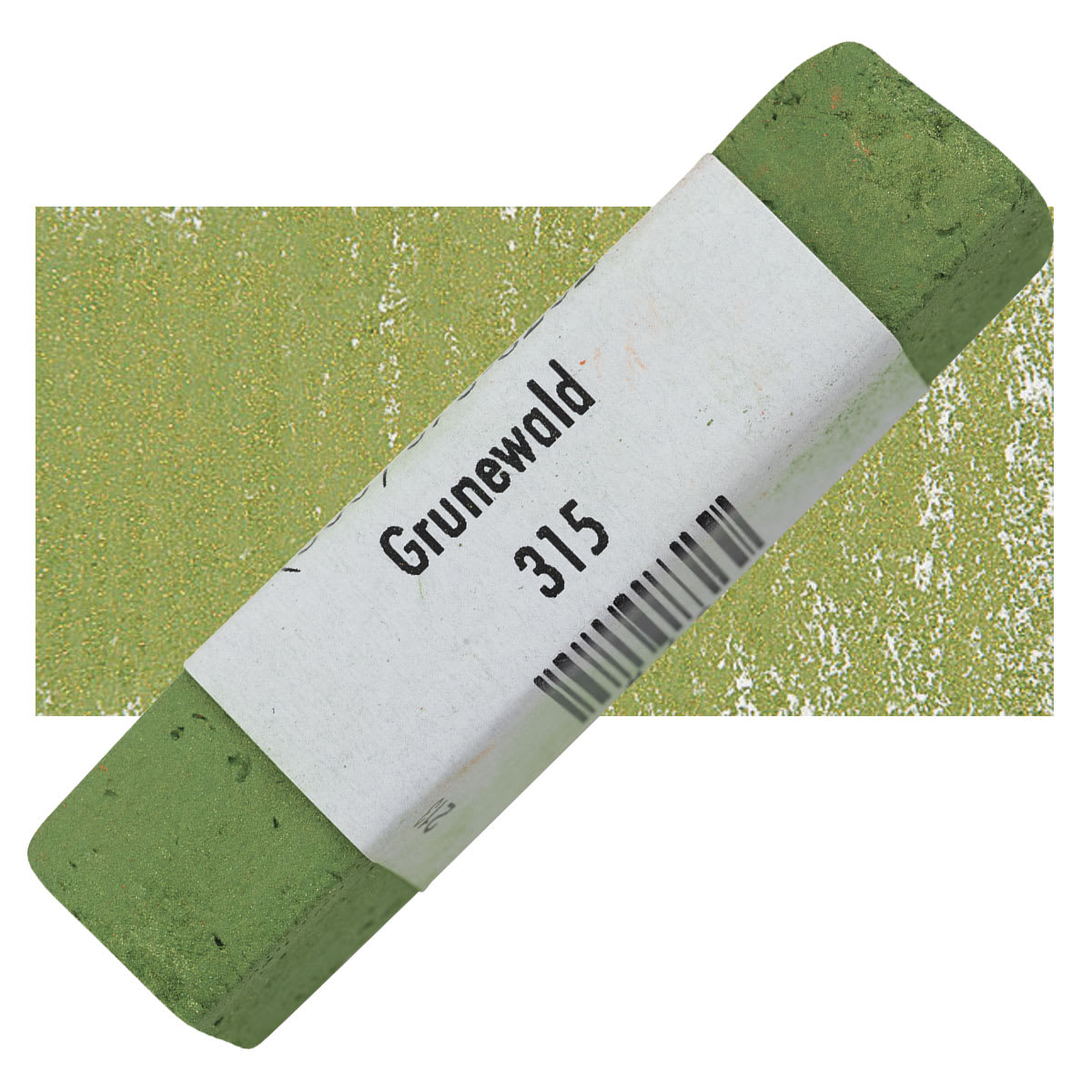 Great American Handmade Pastel - Pearlescent Grunewald, 315 pastel and swatch