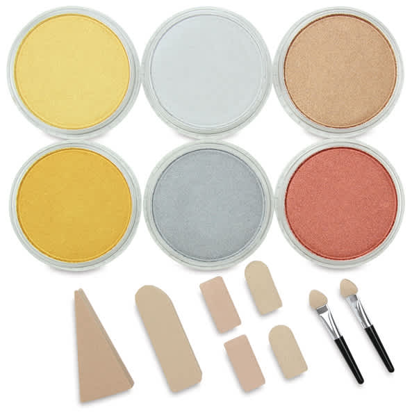 PanPastel Artists’ Painting Pastels Set - Metallics, Set of 6 PanPastel Artists’ Painting Pastels Set - Metallics, Set of 6
