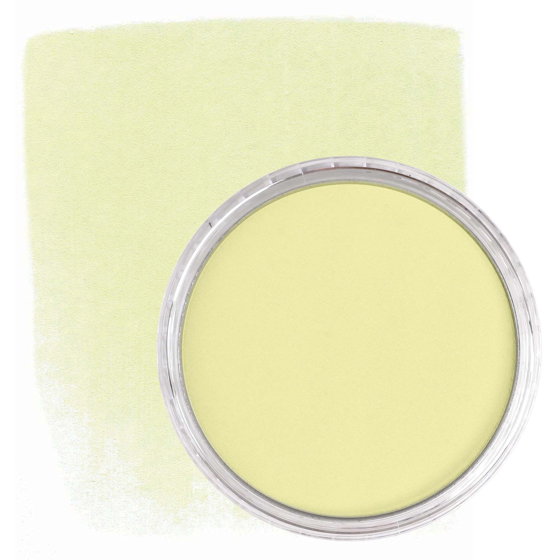 PanPastel Artists’ Painting Pastel - Hansa Yellow Tint, 220.8, swatch and pan