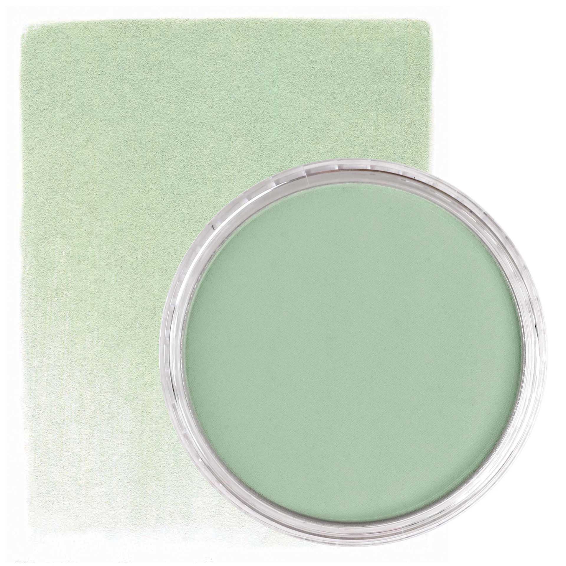 PanPastel Artists’ Painting Pastel - Chromium Oxide Green Tint, 660.8, swatch and pan