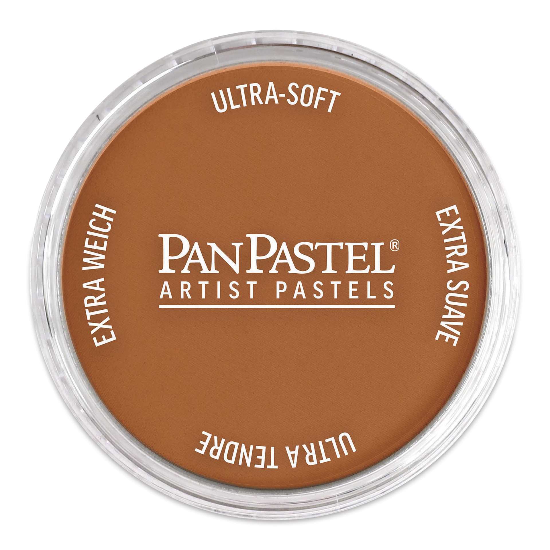 PanPastel Artists’ Painting Pastel - Burnt Sienna, 740.5, pan with lid on