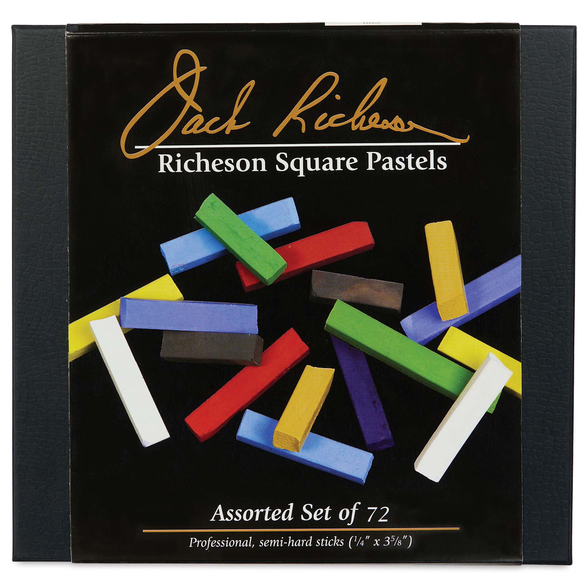 Richeson Semi-Hard Square Pastel - Set of 72, front of the packaging Richeson Semi-Hard Square Pastel - Set of 72, front of the packaging