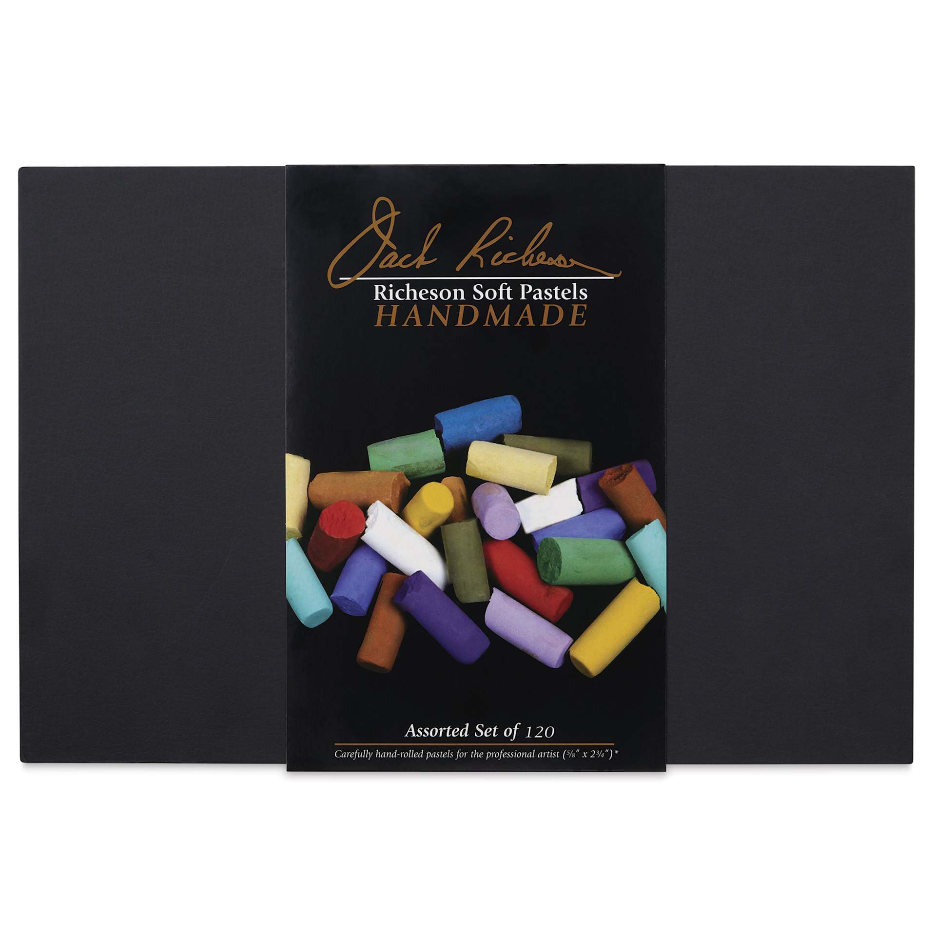 Richeson Handmade Soft Pastels - Assorted Colors, Set of 120,  Full Stick
