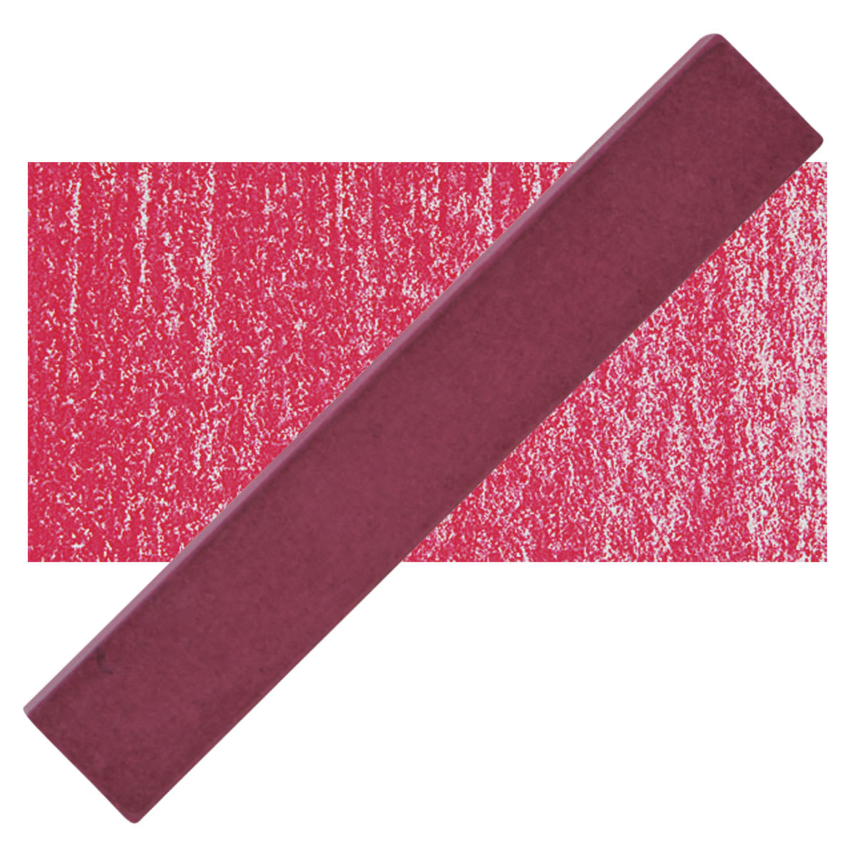 Holbein Artists' Soft Pastel - Carmine pastel and swatch