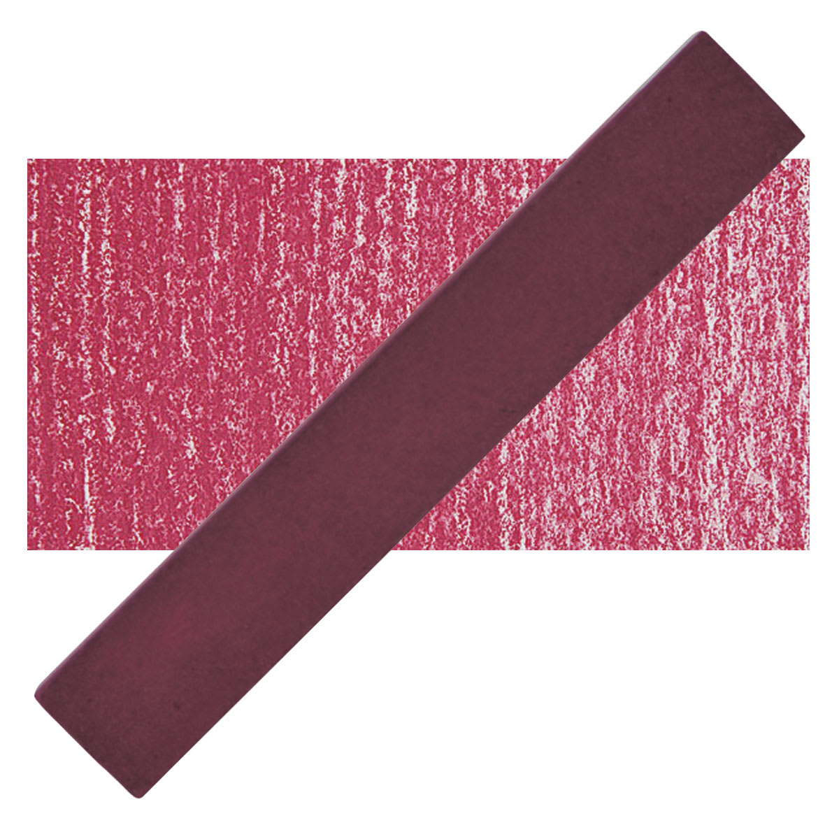 Holbein Artists' Soft Pastel - Crimson 1 pastel and swatch