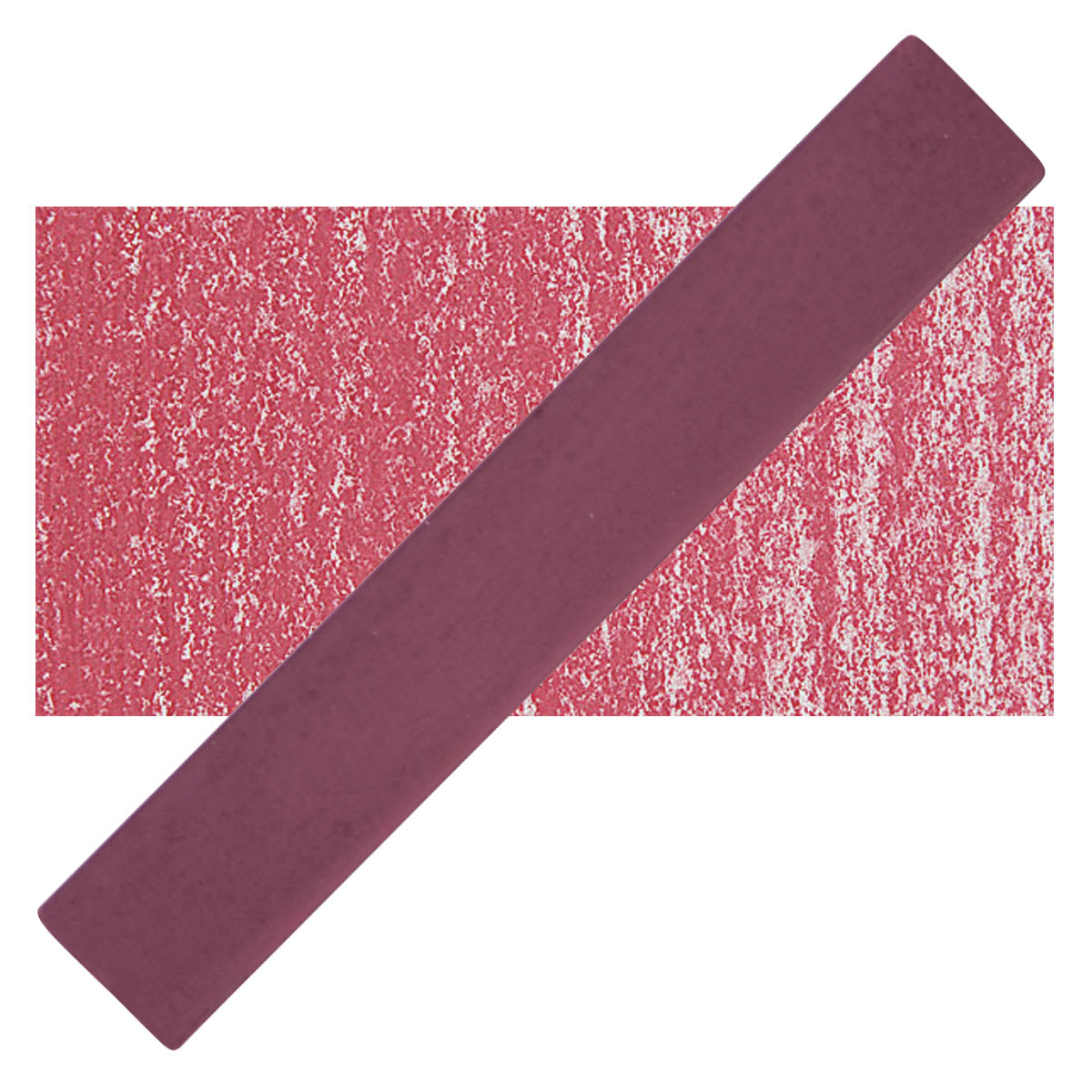 Holbein Artists' Soft Pastel - Crimson 2 pastel and swatch