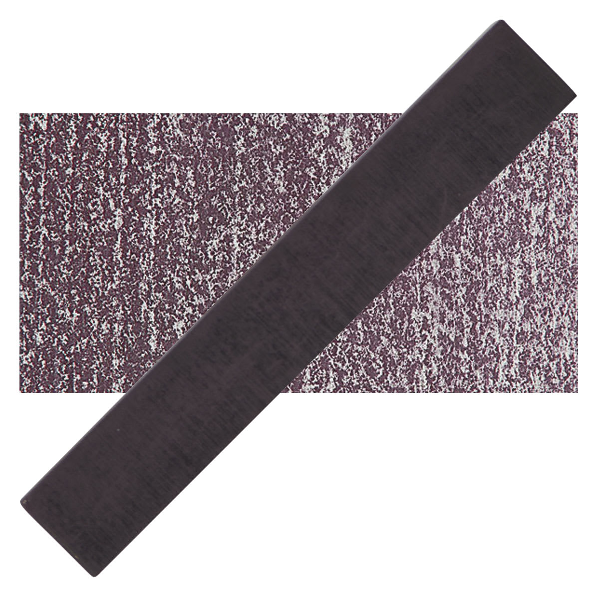 Holbein Artists' Soft Pastel - Old Gray Rose 1 pastel and swatch