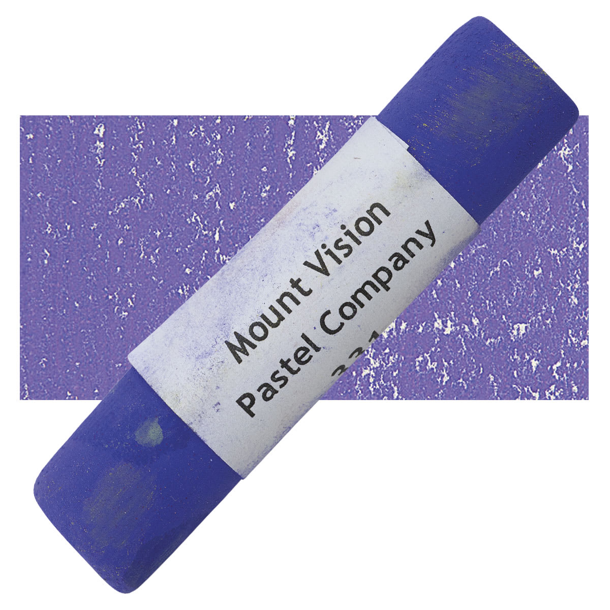 Mount Vision Handmade Pastel - Blue Violet 331 pastel and swatch
