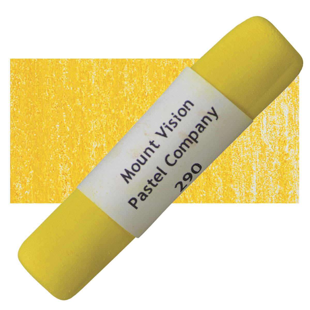 Mount Vision Handmade Pastel - Buttercup 290 pastel and swatch