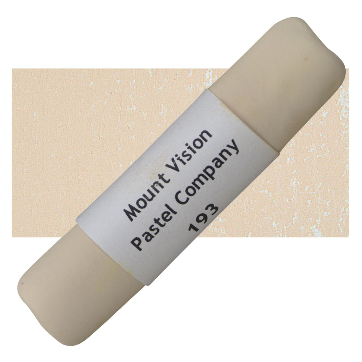 Mount Vision Handmade Pastel - Flesh Ochre 193 pastel and swatch