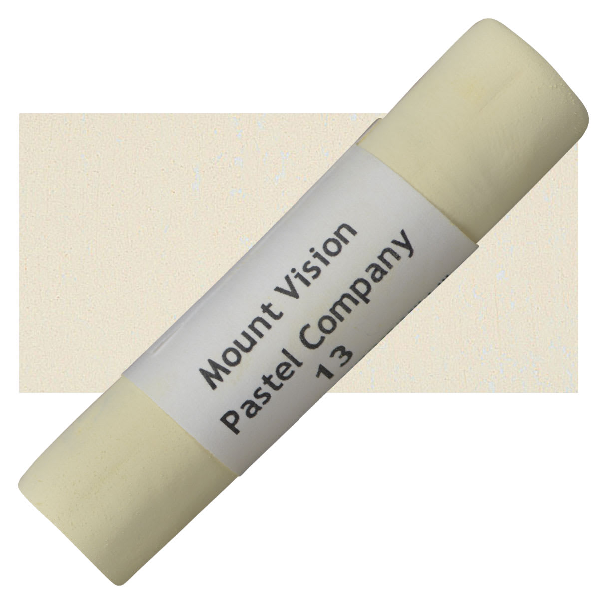 Mount Vision Handmade Pastel - Naples Orange 13 pastel and swatch
