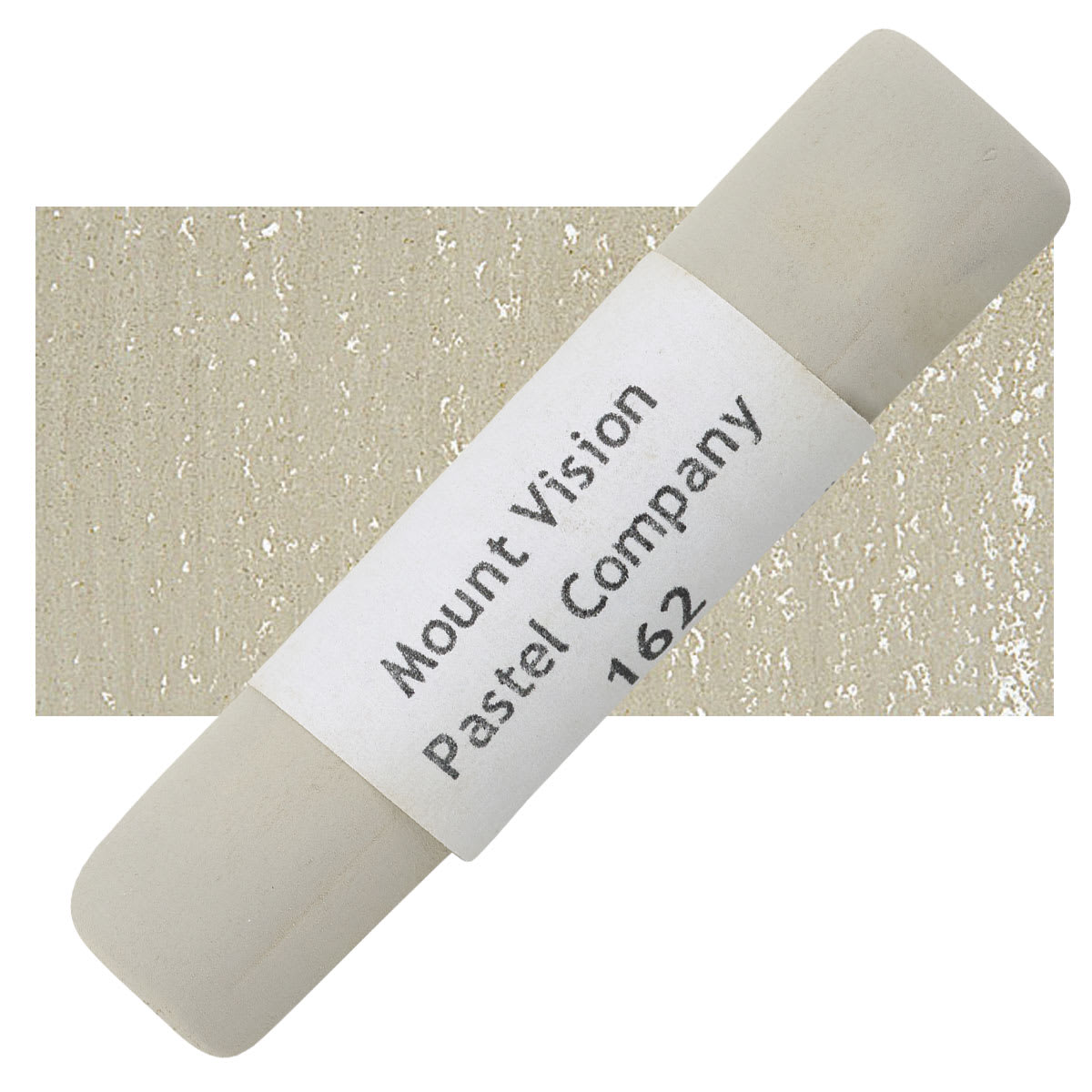 Mount Vision Handmade Pastel - Raw Umber 162 pastel and swatch
