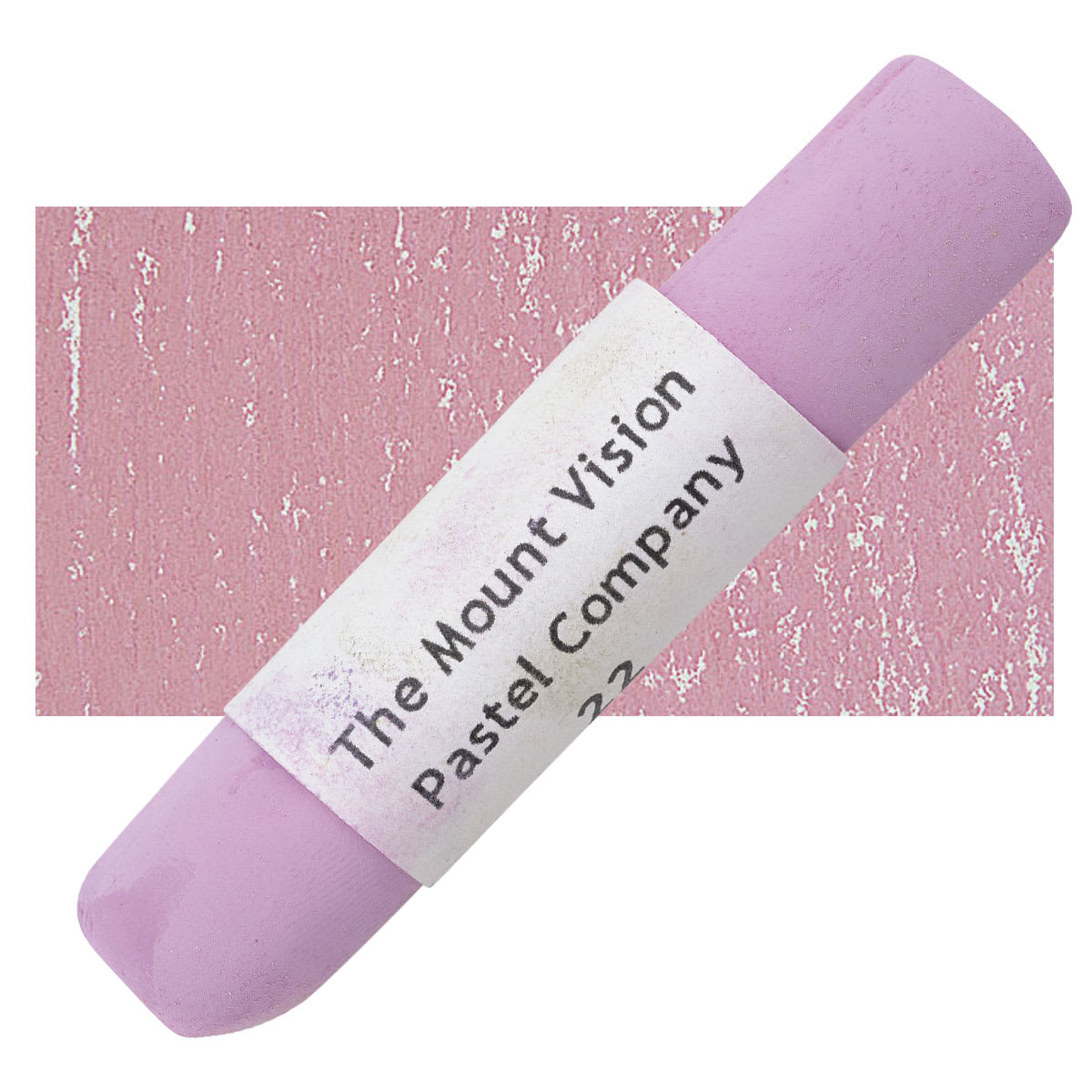 Mount Vision Handmade Pastel - Rose Violet 22 pastel and swatch