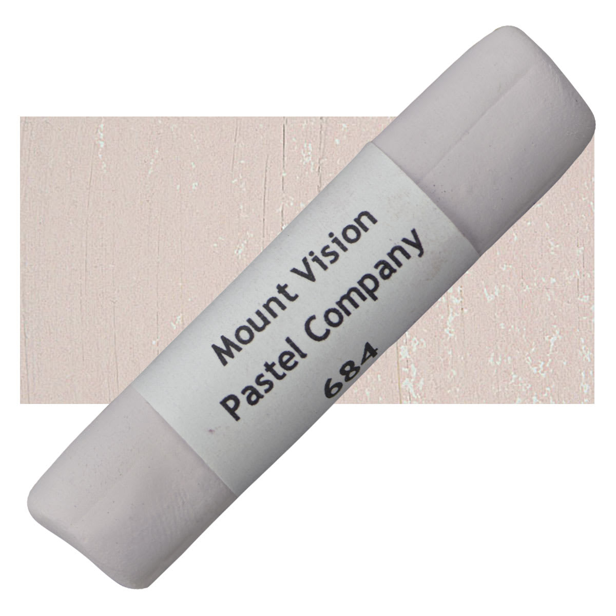 Mount Vision Handmade Pastel - Thunderstorm Red 684 pastel and swatch