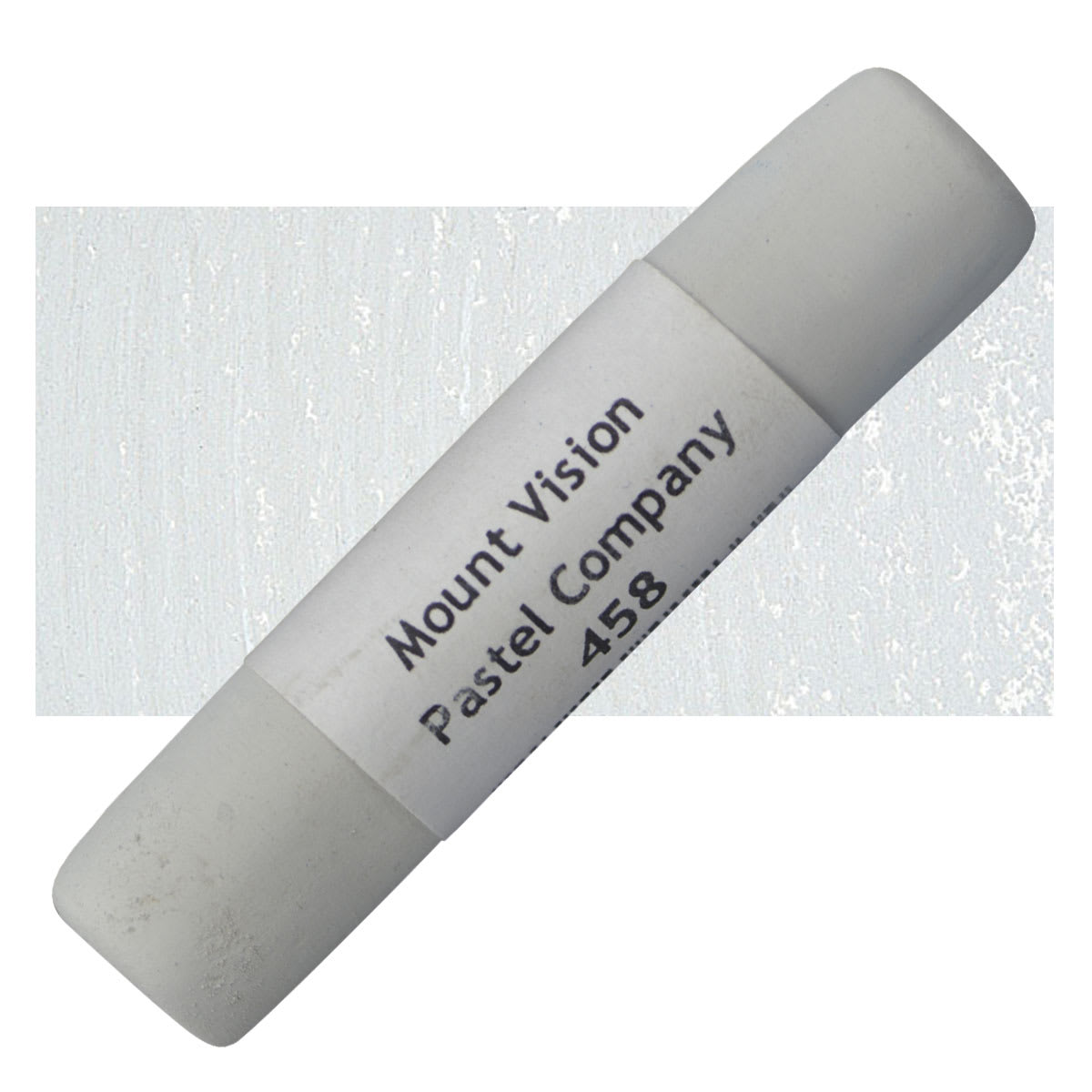 Mount Vision Handmade Pastel - Warm Gray 458 pastel and swatch