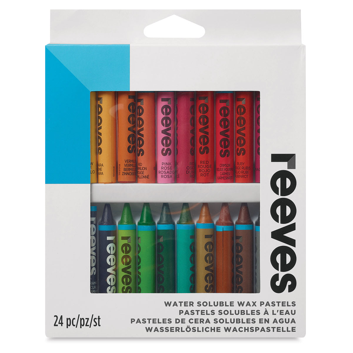 Reeves Watersoluble Wax Pastel Sets Reeves Watersoluble Wax Pastel Sets