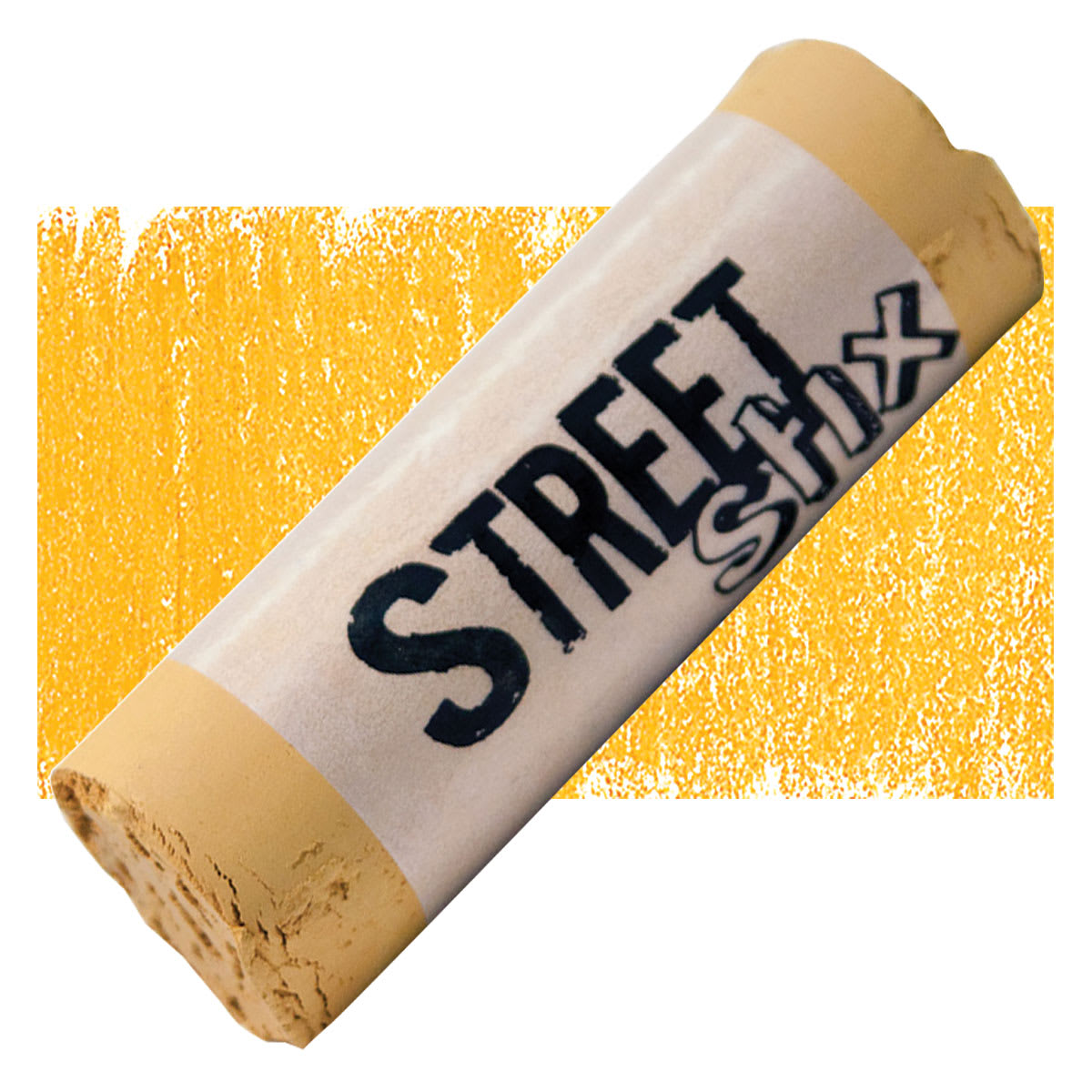 Richeson Street Stix Pavement Pastel - Yellow 80 pastel and swatch