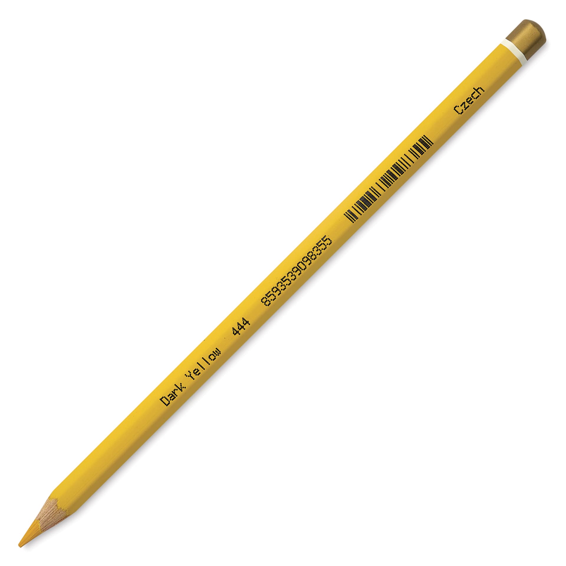 Koh-I-Noor Polycolor Dry Color Drawing Pencil - Dark Yellow 4, color pencil
