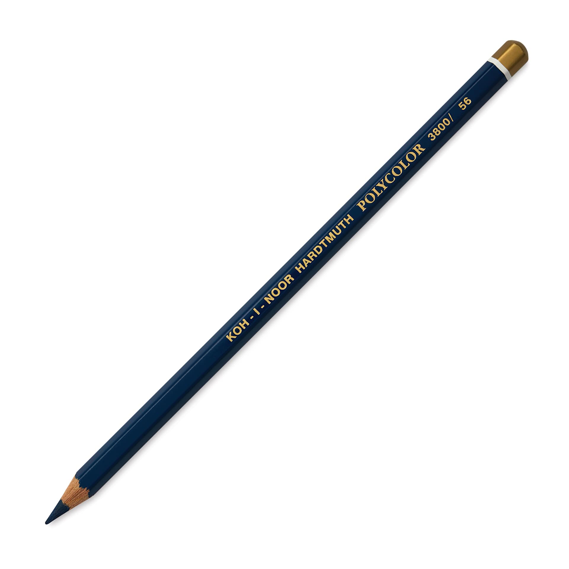 Koh-I-Noor Polycolor Dry Color Drawing Pencil - Indigo Blue 56