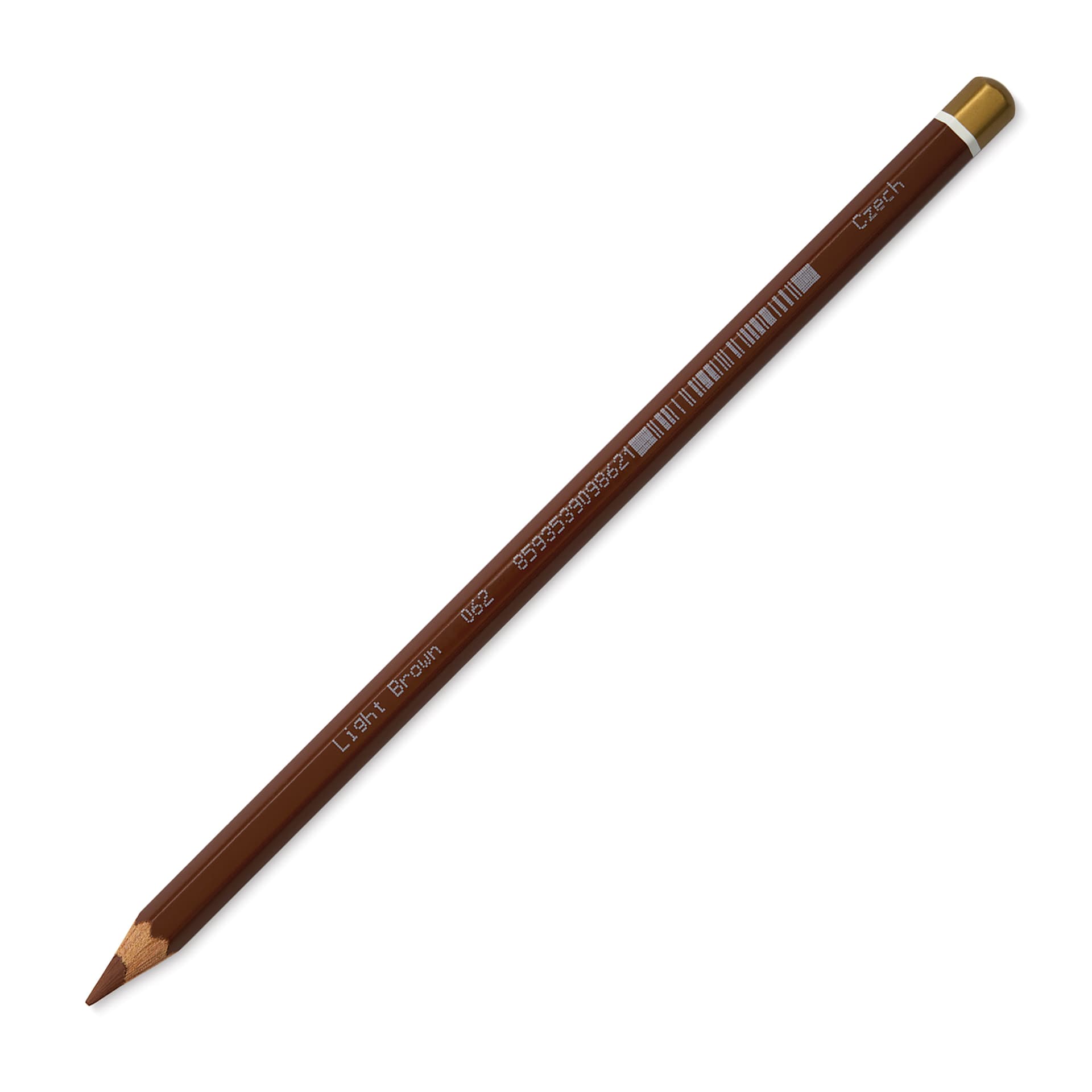 Koh-I-Noor Polycolor Dry Color Drawing Pencil - Light Brown 31, side