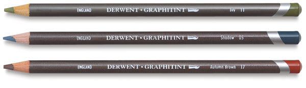 Derwent Graphitint Pencils-Assorted Colors