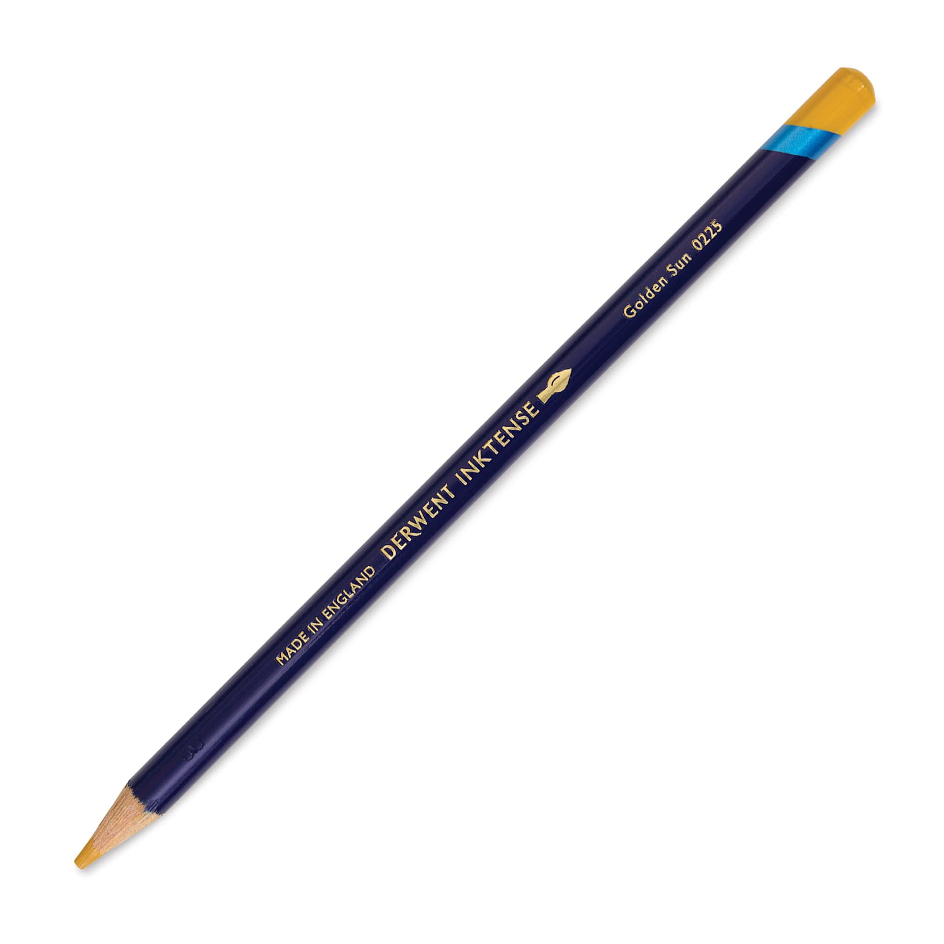 Derwent Inktense Pencil - Golden Sun, single pencil Derwent Inktense Pencil - Golden Sun, single pencil