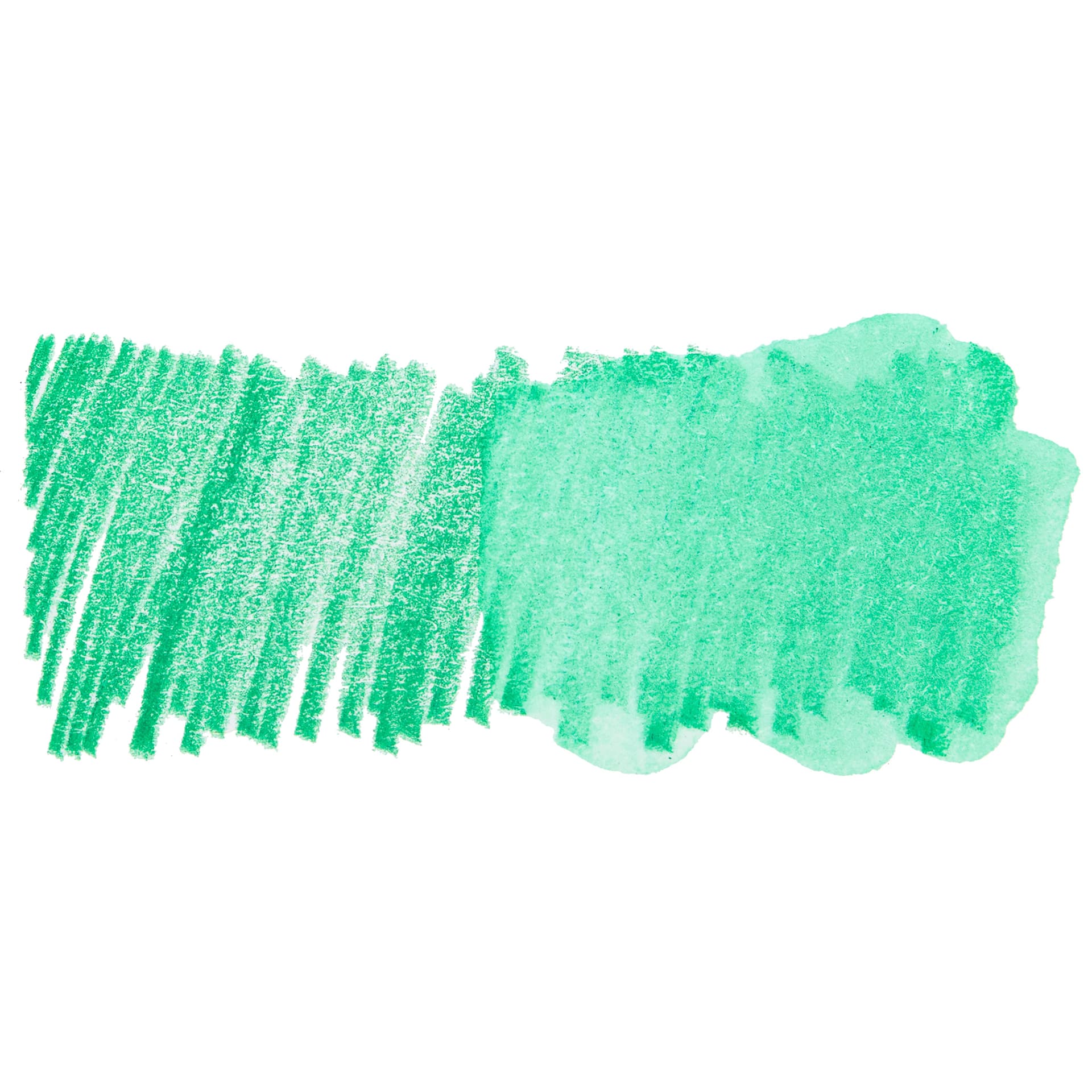 Derwent Inktense Pencil - Mint Leaf, swatch only
