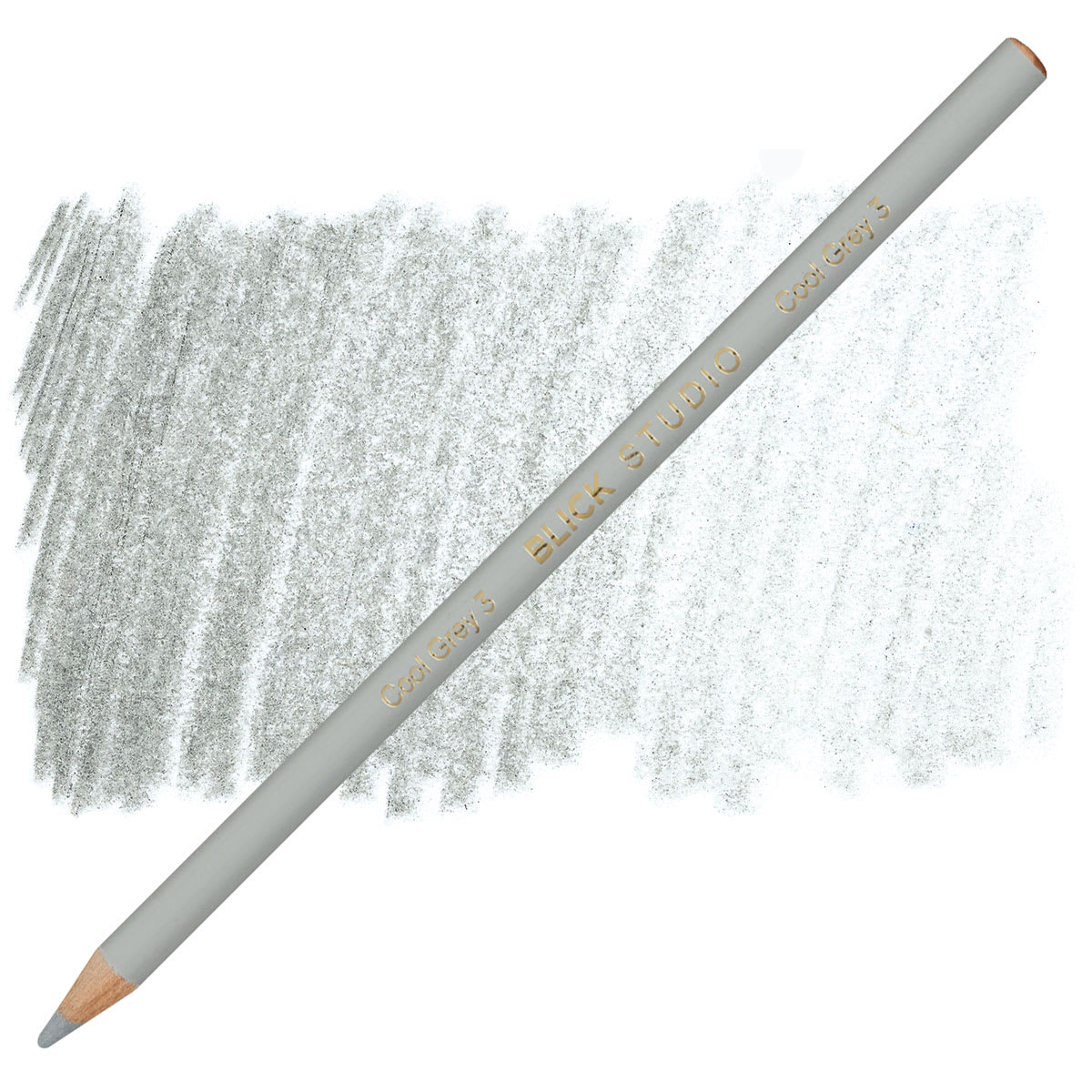 Blick Studio Artists' Colored Pencil - Cool Grey 3 pencil and swatch