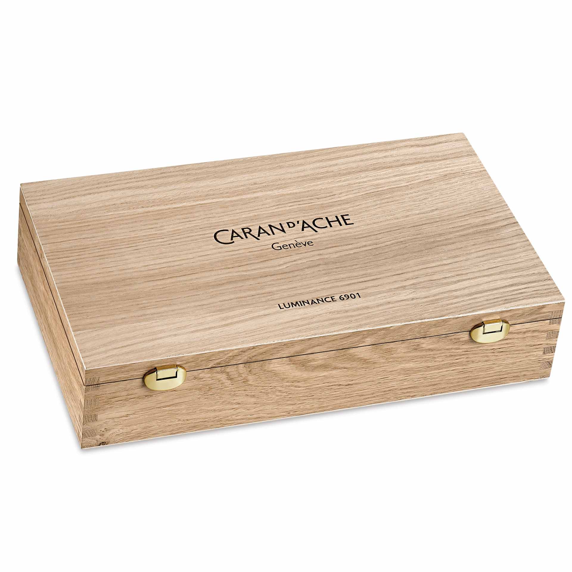 Caran d'Ache Luminance Colored Pencils - Assorted Colors, Wood Box
