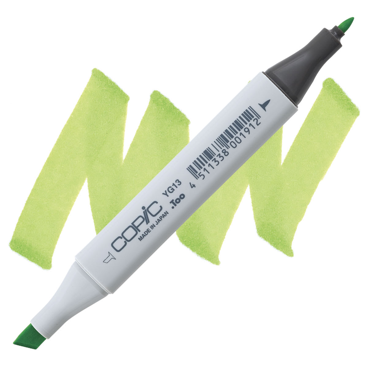 Copic Classic Marker - Chartreuse YG13 marker and swatch