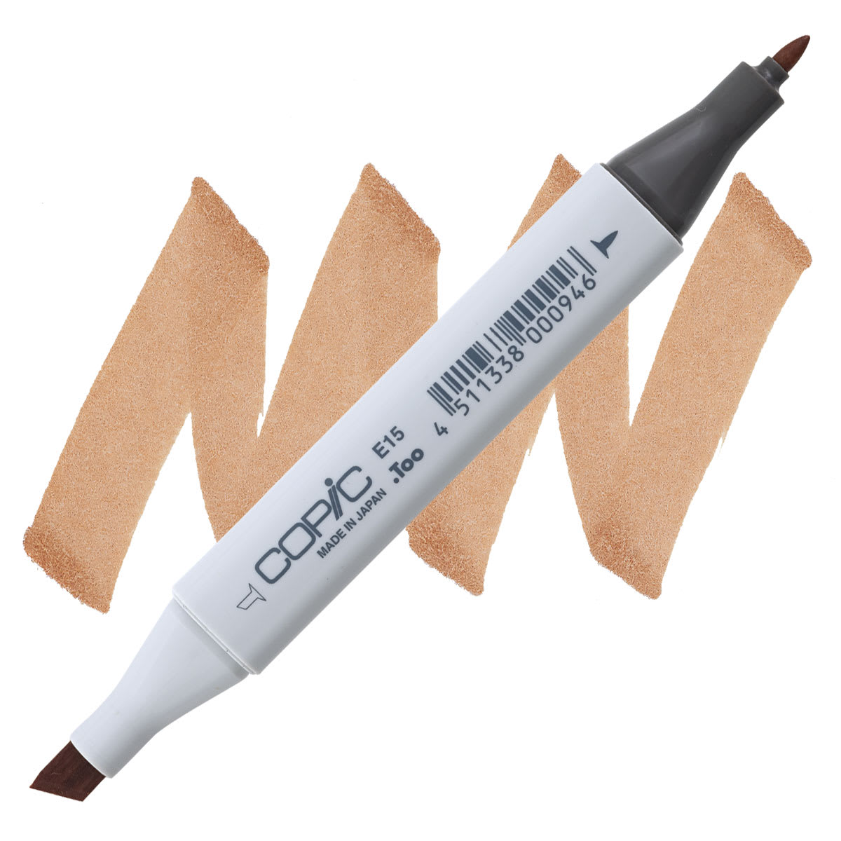 Copic Classic Marker - Earthenware E15 marker and swatch
